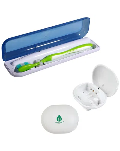 Pursonic Unisex Uv Toothbrush Sanitizer & Portable Toothbrush