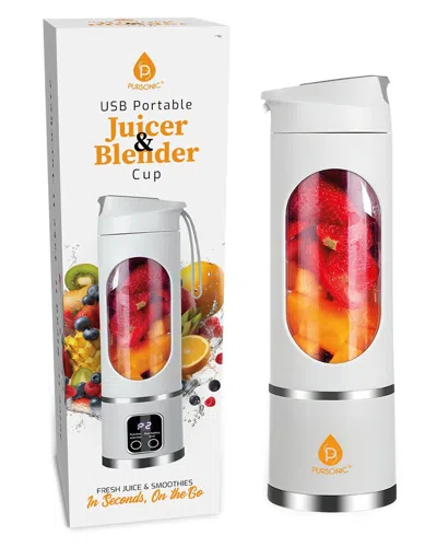 Pursonic Usb Portable Juicer & Blender Cup In Multi