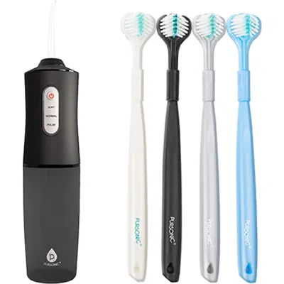 Pursonic Water Flosser & 3d Advanced Tech Toothbrush Set In Multi