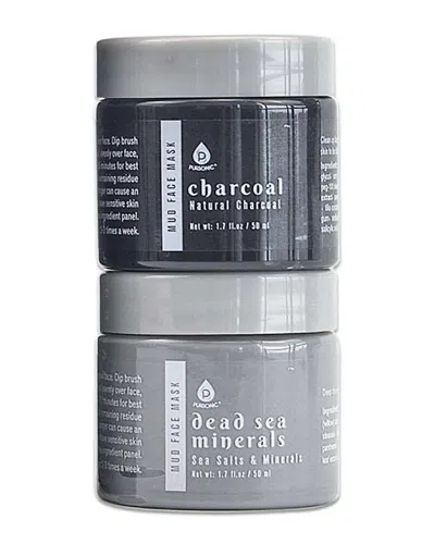 Pursonic Women's 2pk Facial Therapy Mud Face Mask In Multi