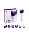 Pursonic Women's 6-in-1 Smooth Glide Epilator