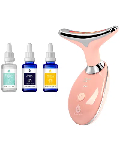 Pursonic Women's 7-in-1 Led Beauty Device & Anti-aging Serum