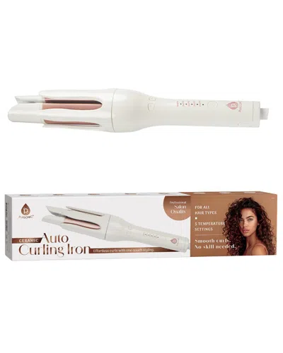 Pursonic Women's Automatic Curling Iron In White