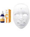 Pursonic Led Skincare Bundle In White
