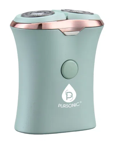Pursonic Women's Rechargeable Usb Ladies Shaver In Blue