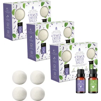 PURSONIC PURSONIC WOOL DRYER BALLS & LAVENDER/PEPPERMINT OILS