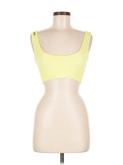 Pre-owned Pursue Fitness Sports Bra In Yellow