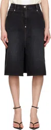 Pushbutton Black Hybrid Regular Skort In Black