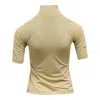 Pushbutton Black Security Pocket Top In Neutral