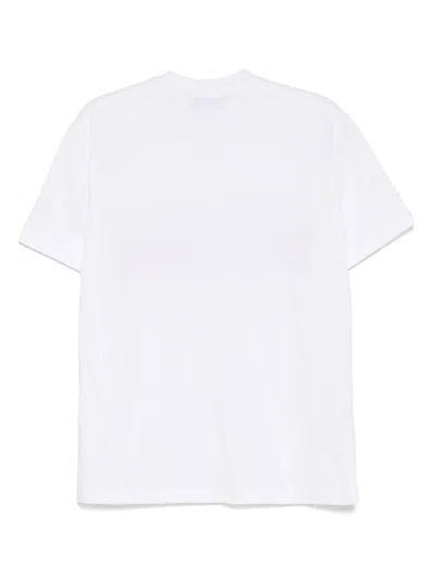 PUSHBUTTON BLUE LOGO PRINTED T-SHIRT