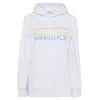 Pushbutton Cape-style Hoodie In Gray