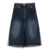 Pushbutton Dark Blue Hybrid Regular Short In Gray