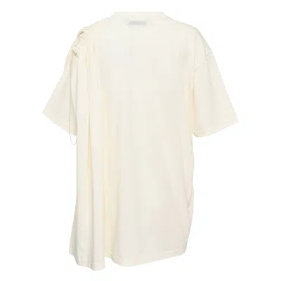 Pushbutton Humanswear Double Sleeve T-shirt In White