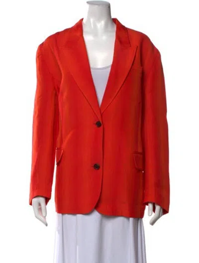 Pre-owned Pushbutton Long Dress W/ Tags In Orange
