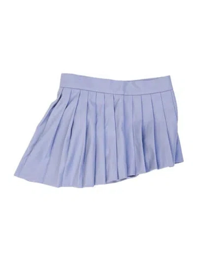 Pre-owned Pushbutton Mini Shorts In Blue