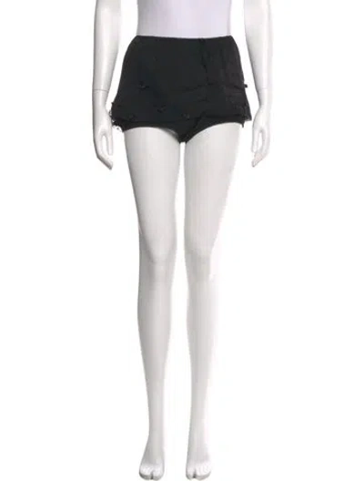 Pre-owned Pushbutton Mini Shorts In Gray