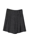 Pushbutton Pleated Bermuda Short In Green