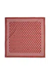Pushbutton Push-skull Scarf In Brown