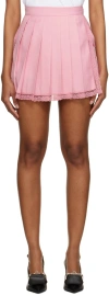 Pushbutton Ssense Exclusive Pink Shorts In Light Pink