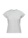 Pushbutton Star-patch T-shirt In White