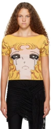Pushbutton Yellow Crying Girl Sweater In Yellow