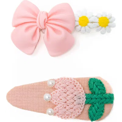 Puttisu Babies'  2pc Hair Clip Set