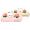 Puttisu 2pc Plush Spa Headband Set