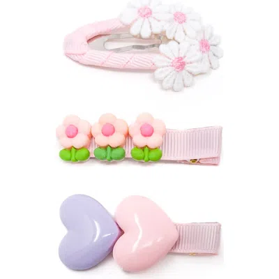 Puttisu Babies'  3pc Hair Clip Set