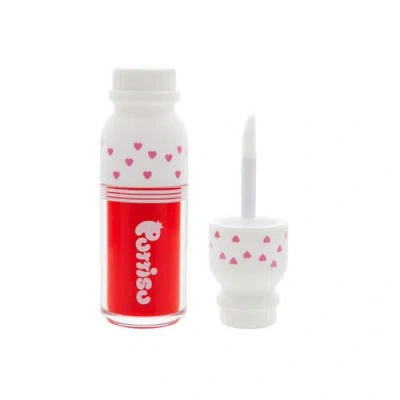 Puttisu Kids'  Juicy Lip Gloss In Red Ruby