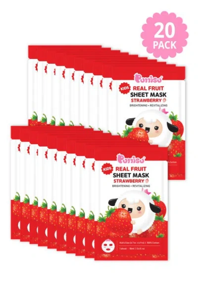 Puttisu Real Fruit Facial Mask Sheet For Kids