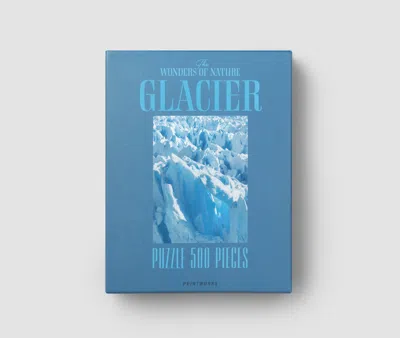 Puzzle - Glacier (500 Pieces) In Blue