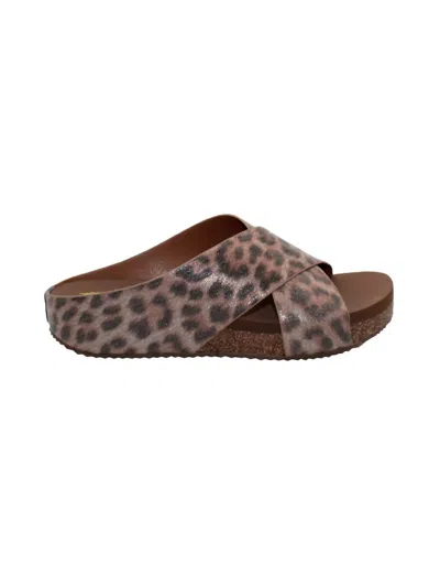 Pv Footwear Women's Ablette Sandal In Leopard In Multi