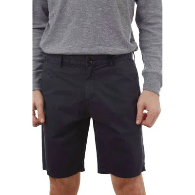 Px Adan Twill Short In Navy In Black