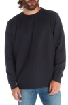 Px Oliver Long Sleeve Thermal T-shirt In Navy