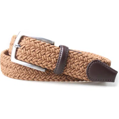Px Stretch Braided Belt In Brown