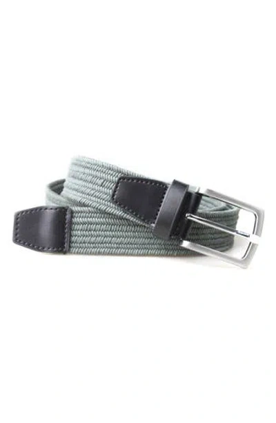 Px Stretch Braided Belt In Gray