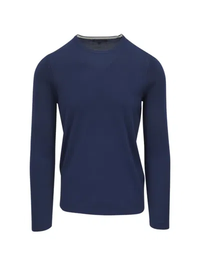 Pya Fine-knit Crew-neck Sweater In Animal Print