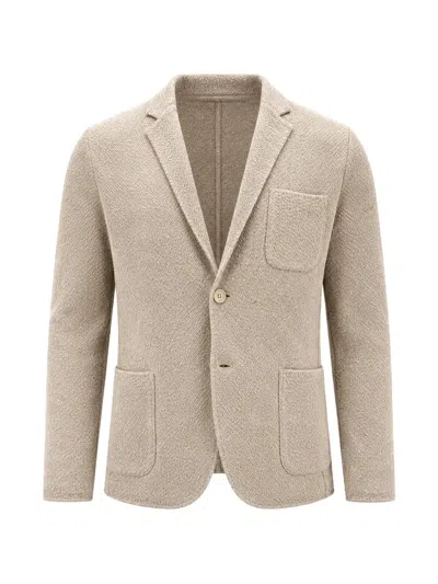 Pya Patch-pockets Blazer In Neutral