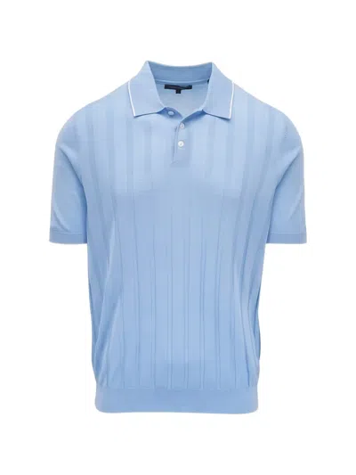 Pya Striped Polo Shirt In Blue