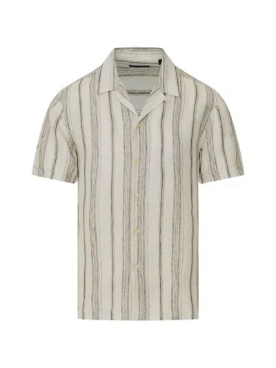Pya Striped Short-sleeve Shirt In Neutral