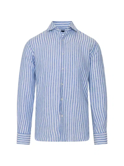 Pya Stripe-pattern Long-sleeve Shirt In Black