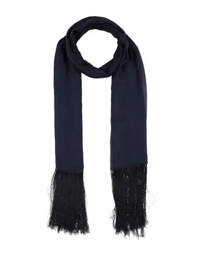 Pyaar Woman Scarf Midnight Blue Size - Silk, Modal
