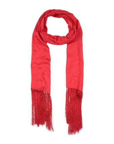 Pyaar Woman Scarf Red Size - Silk, Modal