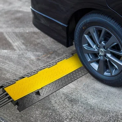 Pyle 1.96 In. Van And Suv Ramp In Yellow