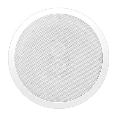 Pyle 5.25” Wireless 2-way Ceiling Speaker, Dual Channel Stereo For Indoor/outdoor Use, Waterproof Bluetoo In White