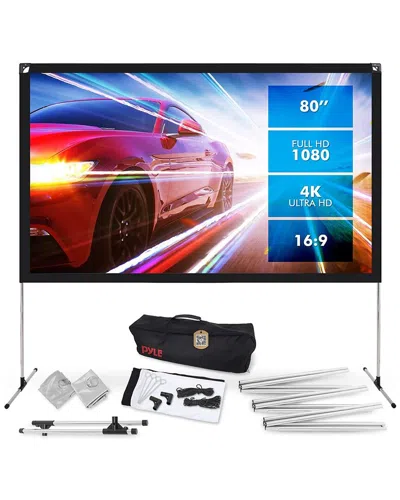 PYLE PYLE 66IN STAINLESS STEEL TUBE PROJECTION SCREEN