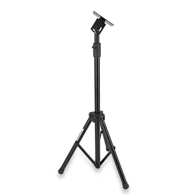 Pyle Black Tilt Floor Stand Mount Holds Up To 22 Lbs