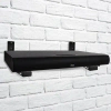 Pyle Bracket Stand Universal Wall Speaker Mount In Black
