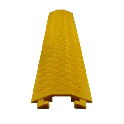Pyle Cable Cover Ramp In Yellow
