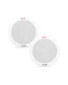 Pyle Dual 6.5in Waterproof Marine Speakers In White